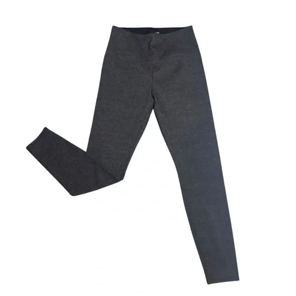 LYSSÉ New York Charcoal Gray Stretch Work Attire Leggings Womens Size Medium - Picture 1 of 9